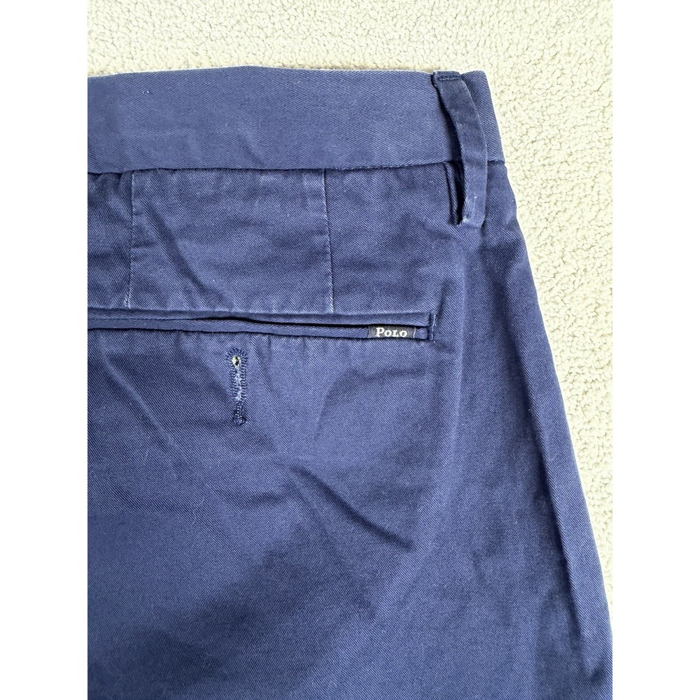Polo Ralph Lauren Men's Stretch Classic‎ Fit  Shorts Size 36 Navy Blue 8.5" Prep